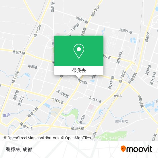 香樟林地图