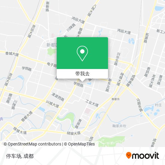 停车场地图