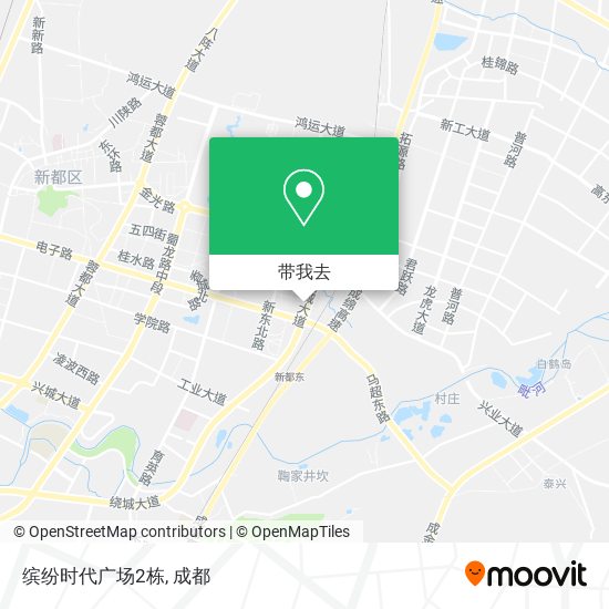 缤纷时代广场2栋地图