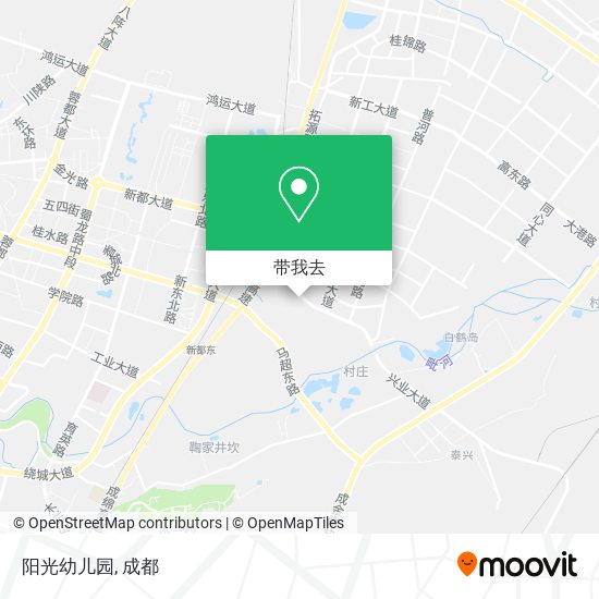 阳光幼儿园地图