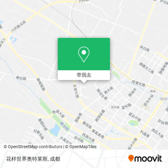 花样世界奥特莱斯地图
