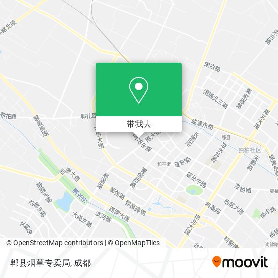 郫县烟草专卖局地图