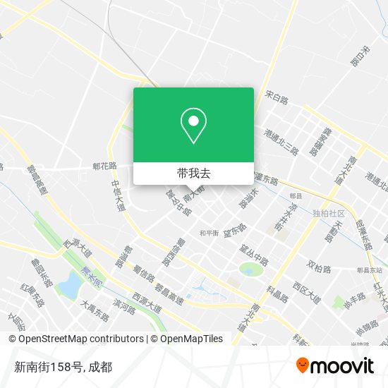 新南街158号地图