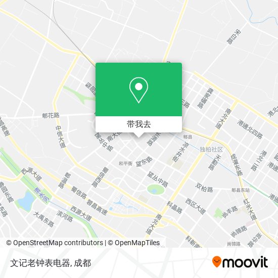文记老钟表电器地图