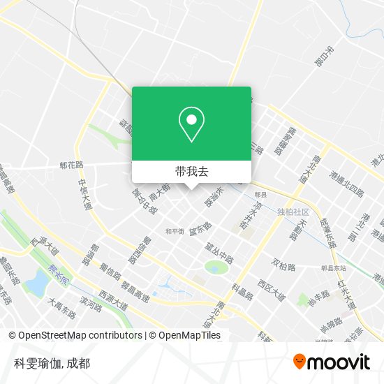 科雯瑜伽地图