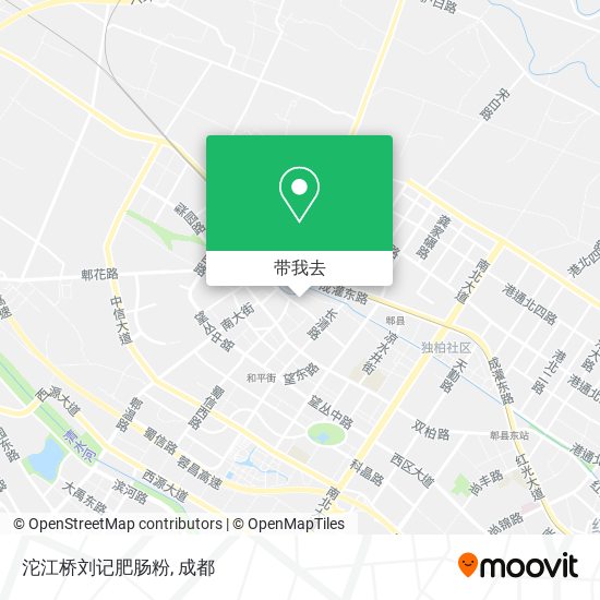 沱江桥刘记肥肠粉地图