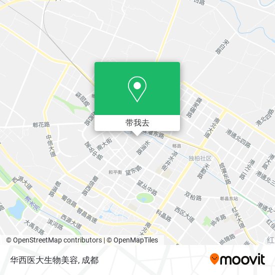 华西医大生物美容地图