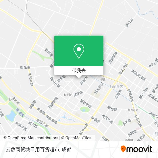 云数商贸城日用百货超市地图