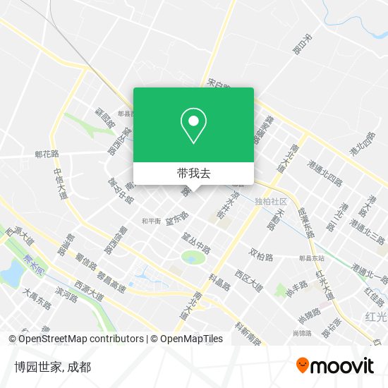 博园世家地图