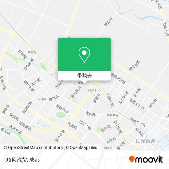 顺风汽贸地图