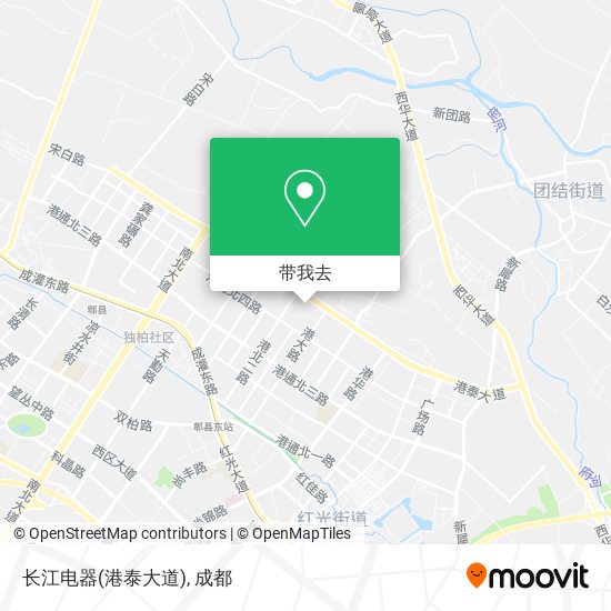 长江电器(港泰大道)地图