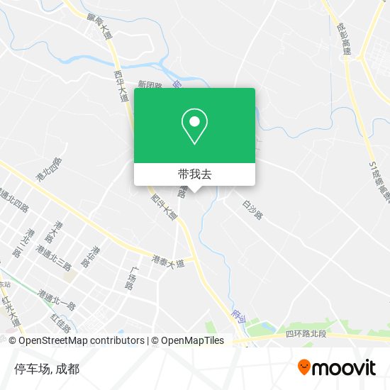 停车场地图