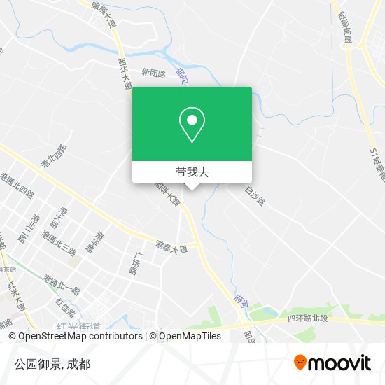 公园御景地图