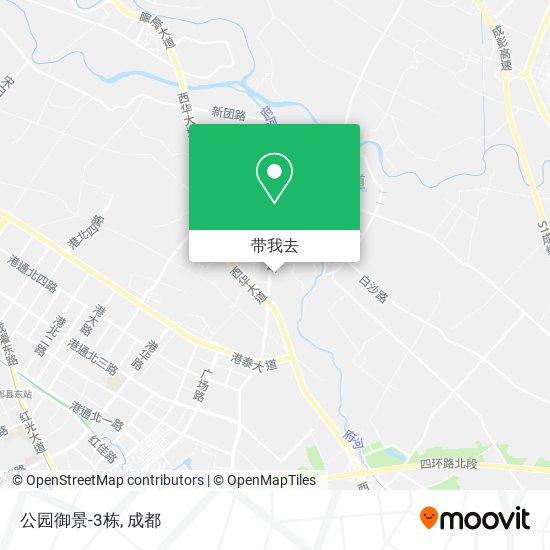 公园御景-3栋地图
