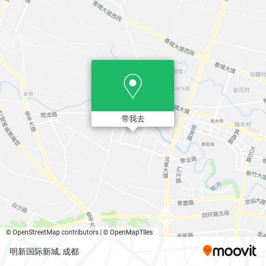 明新国际新城地图