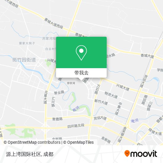 源上湾国际社区地图