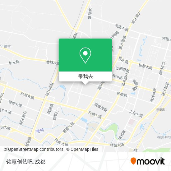 铭慧创艺吧地图