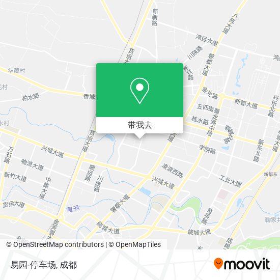 易园-停车场地图