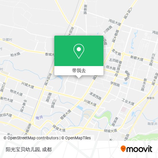阳光宝贝幼儿园地图