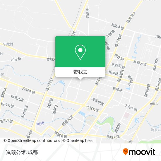 岚颐公馆地图