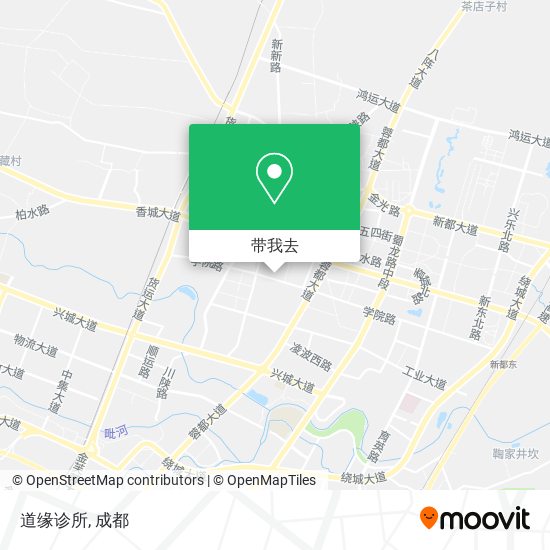 道缘诊所地图