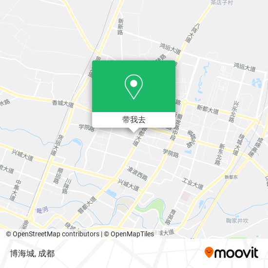 博海城地图
