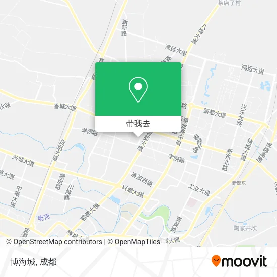 博海城地图
