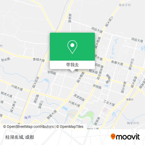 桂湖名城地图