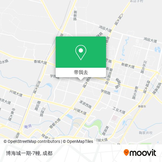 博海城一期-7幢地图