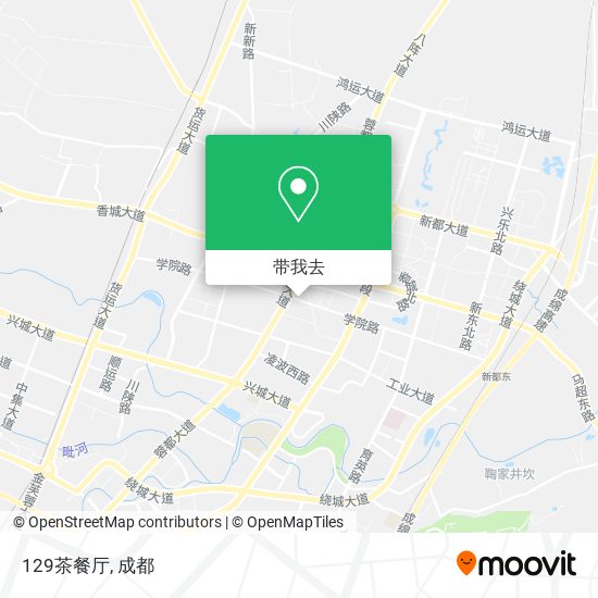 129茶餐厅地图