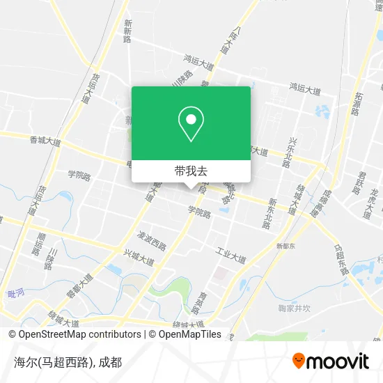 海尔(马超西路)地图