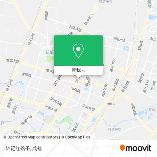 锦记红馆子地图