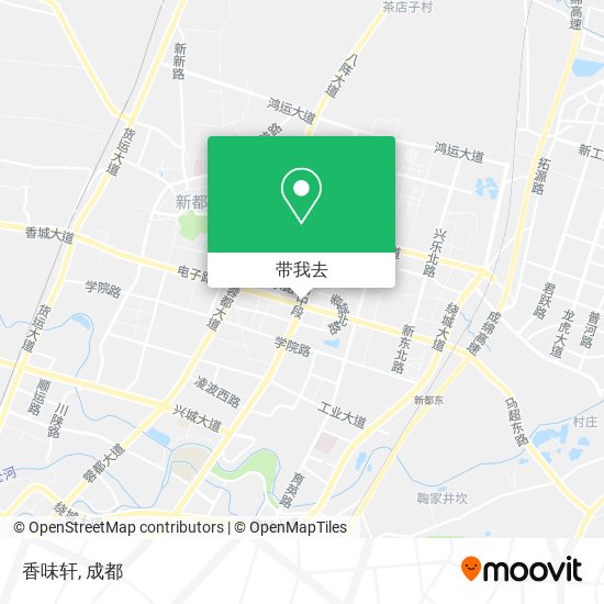 香味轩地图