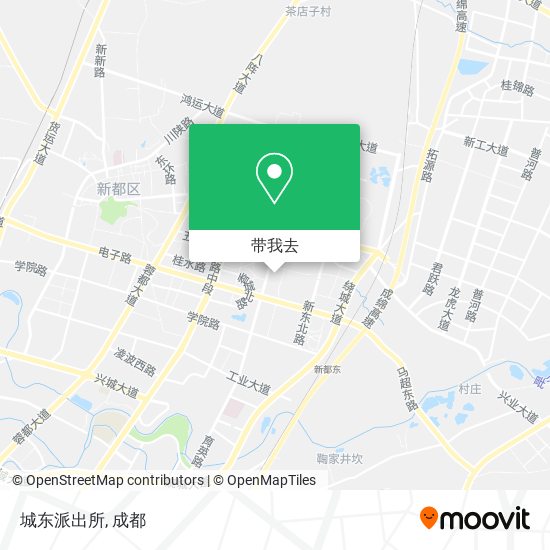 城东派出所地图