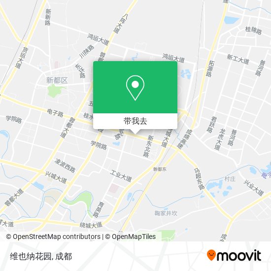 维也纳花园地图