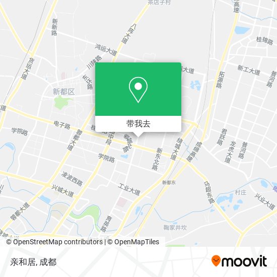 亲和居地图