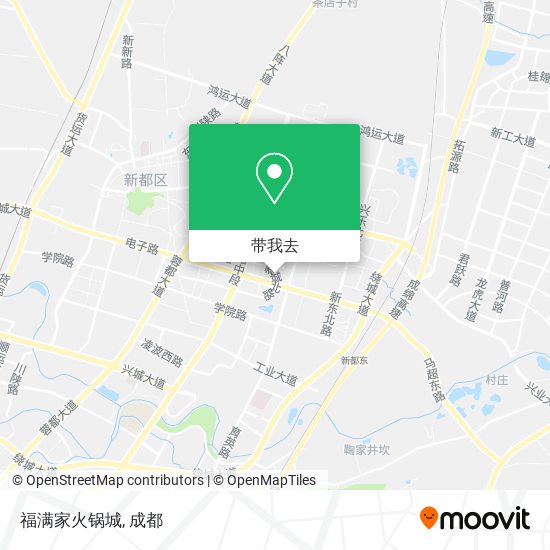 福满家火锅城地图