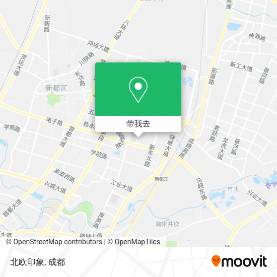 北欧印象地图