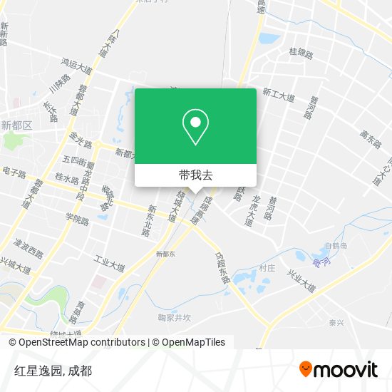 红星逸园地图