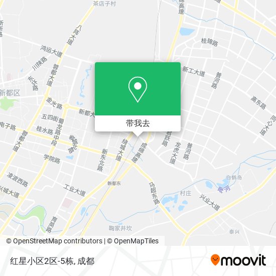 红星小区2区-5栋地图