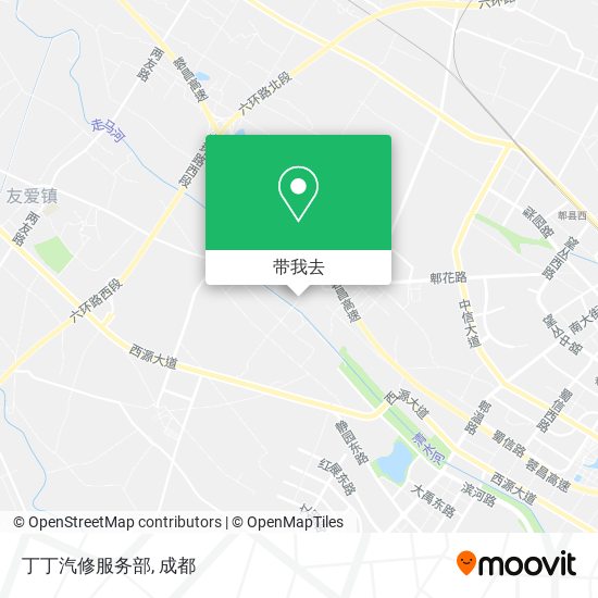 丁丁汽修服务部地图