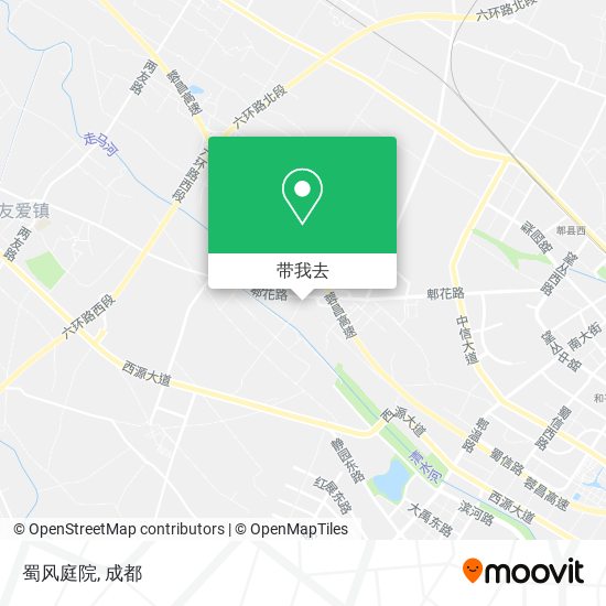 蜀风庭院地图