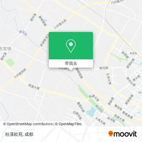 桂溪欧苑地图