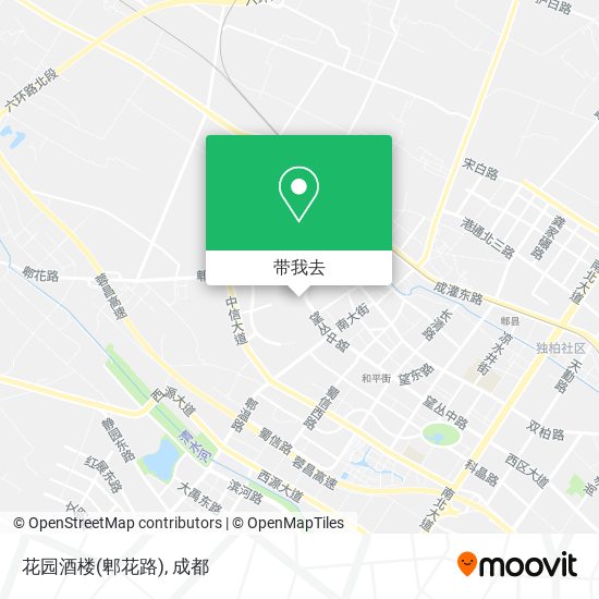 花园酒楼(郫花路)地图