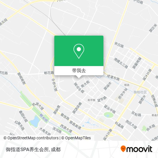 御指道SPA养生会所地图