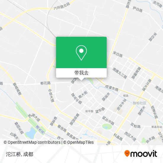 沱江桥地图