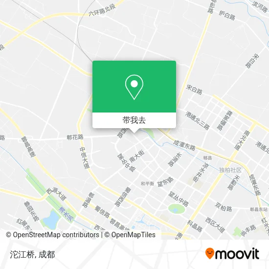沱江桥地图