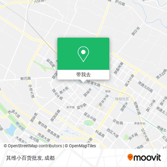 其维小百货批发地图