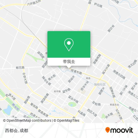 西都会地图