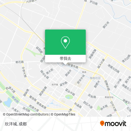 欣洋城地图